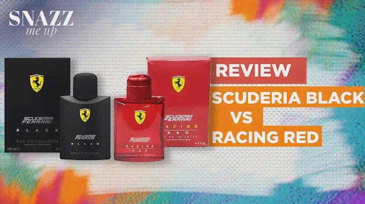 Ferrari Scuderia Black VS Ferrari Scuderia Racing Red | Snazz Me Up