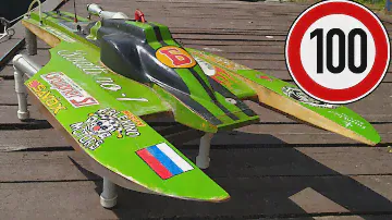 Спортивные Лодки на Радиоуправлении Скорость 100 Км/Ч