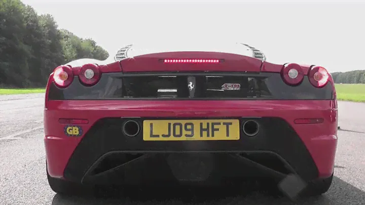 Ferrari F430 Scuderia Race Launch
