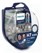 Лампа H7 12972 Racing Vision Gt200 Philips арт. 12972RGTS2