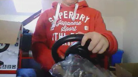 Unboxing of the Speedlink Darkfire steering wheel
