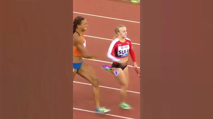 At Least She Never Dropped the Baton👏