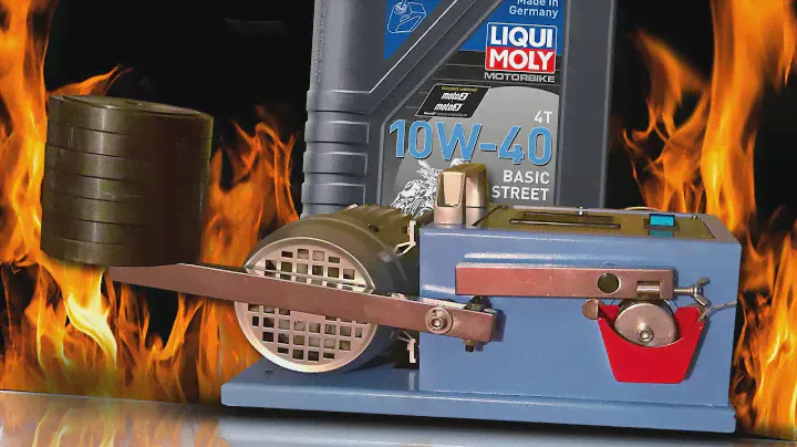 Тест моторного масла Liqui Moly Street 4T 10W40 100°C Питерский тестер