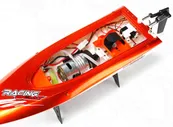 FT009 High Speed V-Hull Racing Boat 460mm - Orange (RTR)