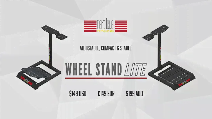 Introducing the Next Level Racing Wheel Stand Lite