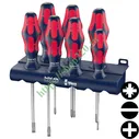 Набор отверток 7 штук на подставке Wera Kraftform Plus Lasertip Red Bull Racing