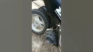 Honda dio af 34 без выхлопной