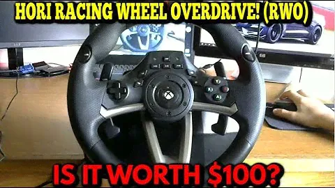 The HORI Racing Wheel OVERDRIVE! (RWO) - REVIEW ($99 RACING WHEEL)