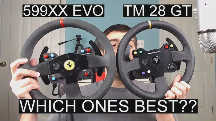 Thrustmaster 599XX EVO vs TM 28 GT Wheel Comparison Review