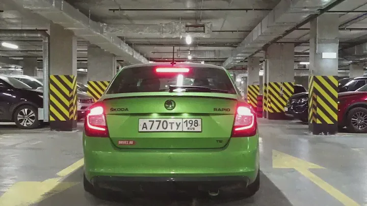 Прямоточная выхлопная система MG-Race на 63 трубе для Skoda Rapid 1.4TSI