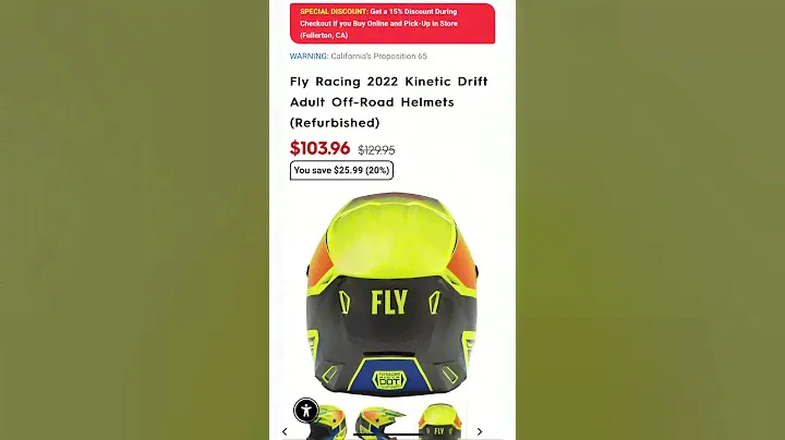 Motorhelmets Store Sale Fly Racing Kinetic Drift Adult and HJC CL-XY Avengers Kids Off-Road Helmets