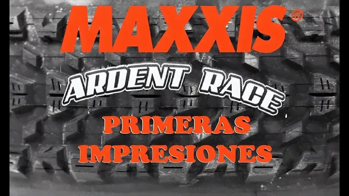 Maxxis Ardent Race Primeras Impresiones