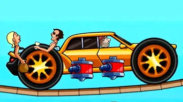 МЕГА ОБНОВЛЕНИЕ игры Hill Climb Racing 1.50.0 - новые УСКОРИТЕЛИ.