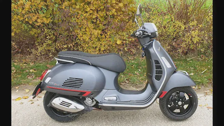 Vespa GTS 300i HPE обзор