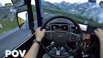 Renault⚡E-Tech Haul Through the Austrian Mountains | ETS2 | Fanatec CS DD+