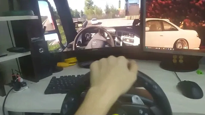 Продажа игрового руля ThrustMaster GT 2 in 1 Force feedback