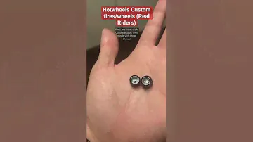 Hotwheels Custom Tires/Rims (Real Riders) #hotwheels #diecast #164scale #matchbox #diy #collection