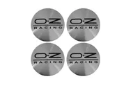 Наклейки на диски OZ Racing хром, металлические, 60мм