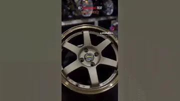 15” 4x100 Volk Racing TE37 Bronze Wheels (read description)