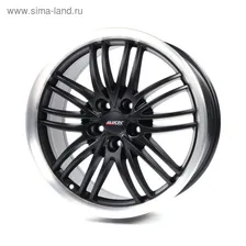 Диск литой Alutec BlackSun 8,0x17 5x115 ET40 d70,2 Racing Black Lip Polished