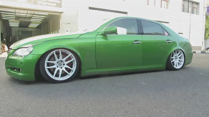 Toyota MarkX GRX120 on D2 AirSuspension Super Pro