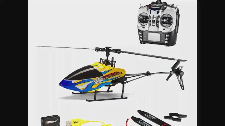 Top Race® TR-808 Mini Indoor/Outdoor 6 Channel 3-D Stunt Helicopter