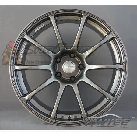 Новые диски Advan Racing Rs R18 5x114,3 ET25 J10 графит-0