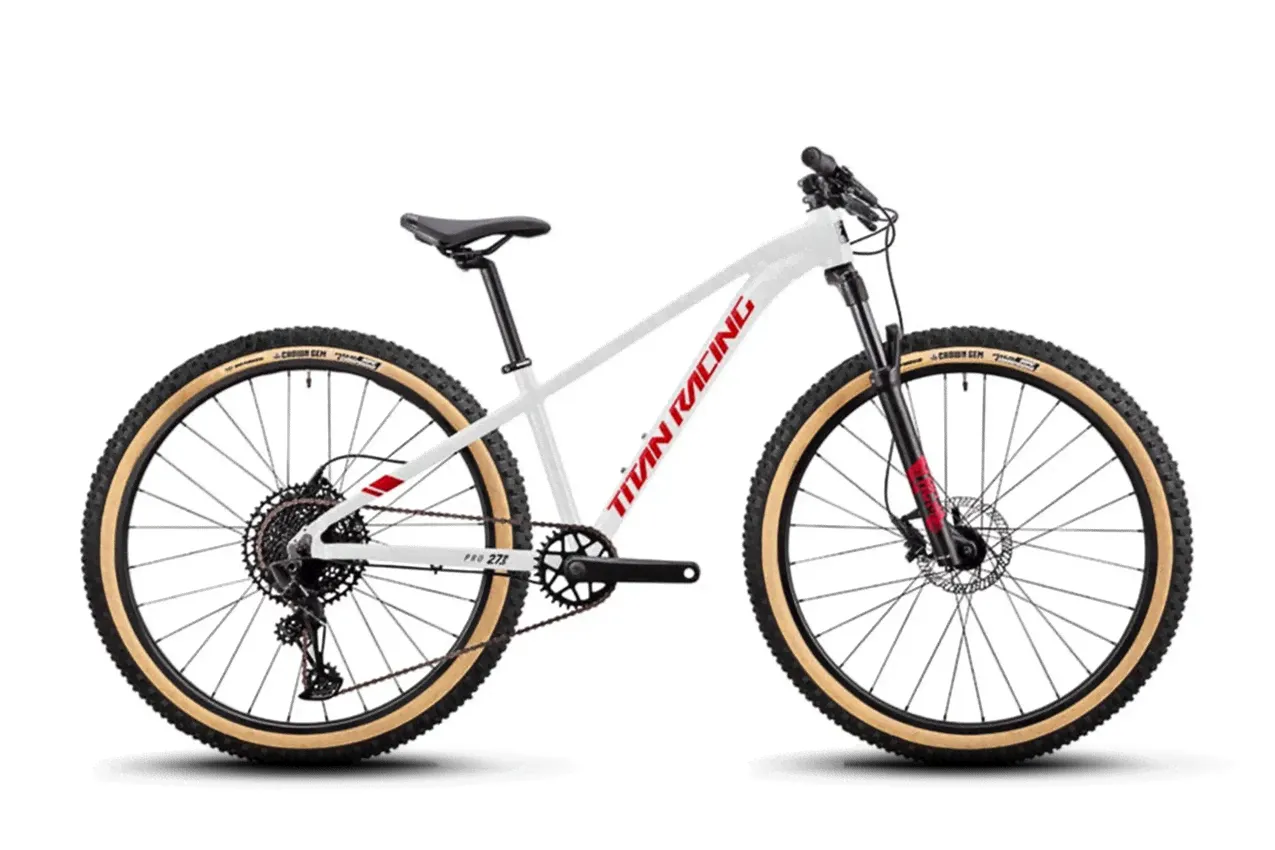 Велосипед подростковый Titan Racing Hades 27.5 Pro / Белый