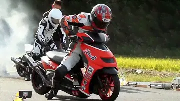 Япония - стана чудес, или  МопедоДраг. (scooter drag race japan)