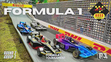 Formula 1 Diecast Racing | F1 Tournament 2023 | Round 2 - Group 3 | F1 Hot Wheels
