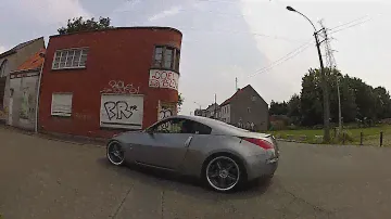 Nissan 350Z volk racing gt-c @ Doel Belgium