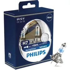 Галогенные лампы Philips Racing vision +150% H7 12v 55w 12972rvs2