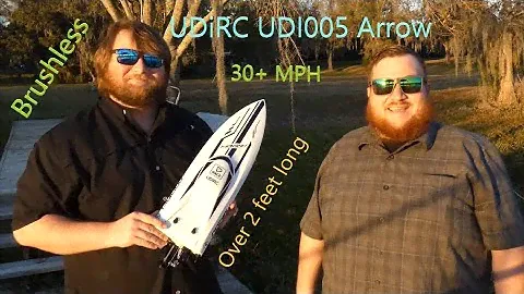Cheerwing UDiRC UDI005 Arrow review - Brushless RC Boat