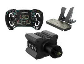 Moza Racing R9 v2 + Руль штурвал GS + Педали SR-P Комплект!