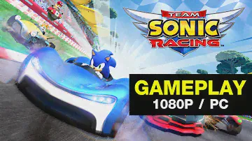 Team Sonic Racing - Gameplay PC [Steam] 1080P