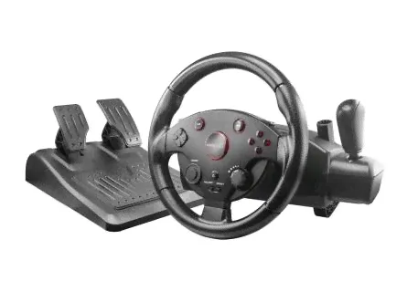 Руль игровой ARTPLAYS Street Racing Wheel Turbo C900 Чёрный